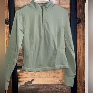 Green Women’s Quarter-Zip Pullover